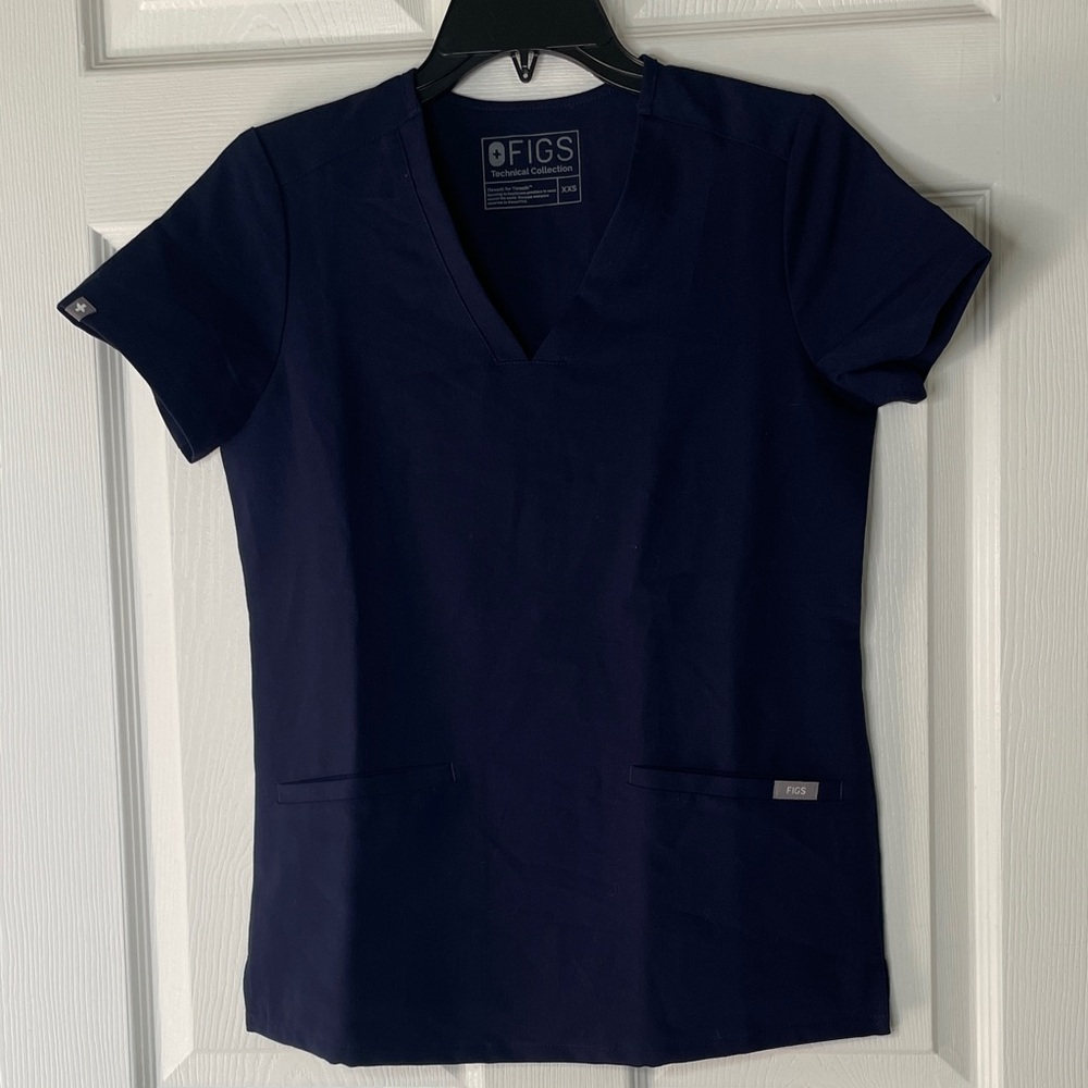 Figs Casma Short Sleeve Scrub Top